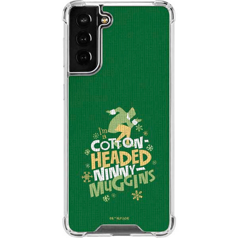 Elf Cotton Headed Ninny Muggins Galaxy S21 FE Clear Case